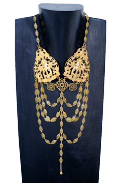 Collier plastron Bazaroïde