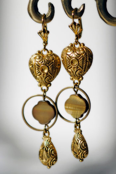 Boucles d'oreille Bazaroïde